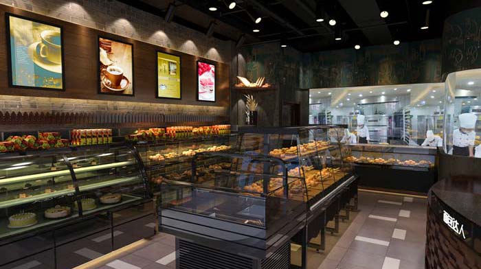 杭州時尚蛋糕店裝修設(shè)計(jì)案例