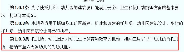 托兒所、幼兒園建筑設(shè)計(jì)規(guī)范截圖