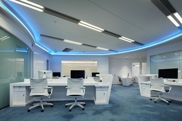 企業(yè)辦公室辦公區(qū)裝修設(shè)計(jì)效果圖