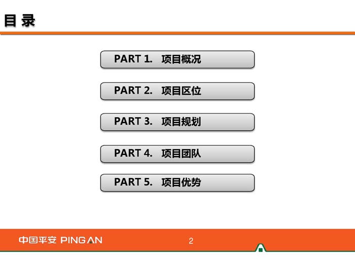 杭州平安金融中心設計方案目錄